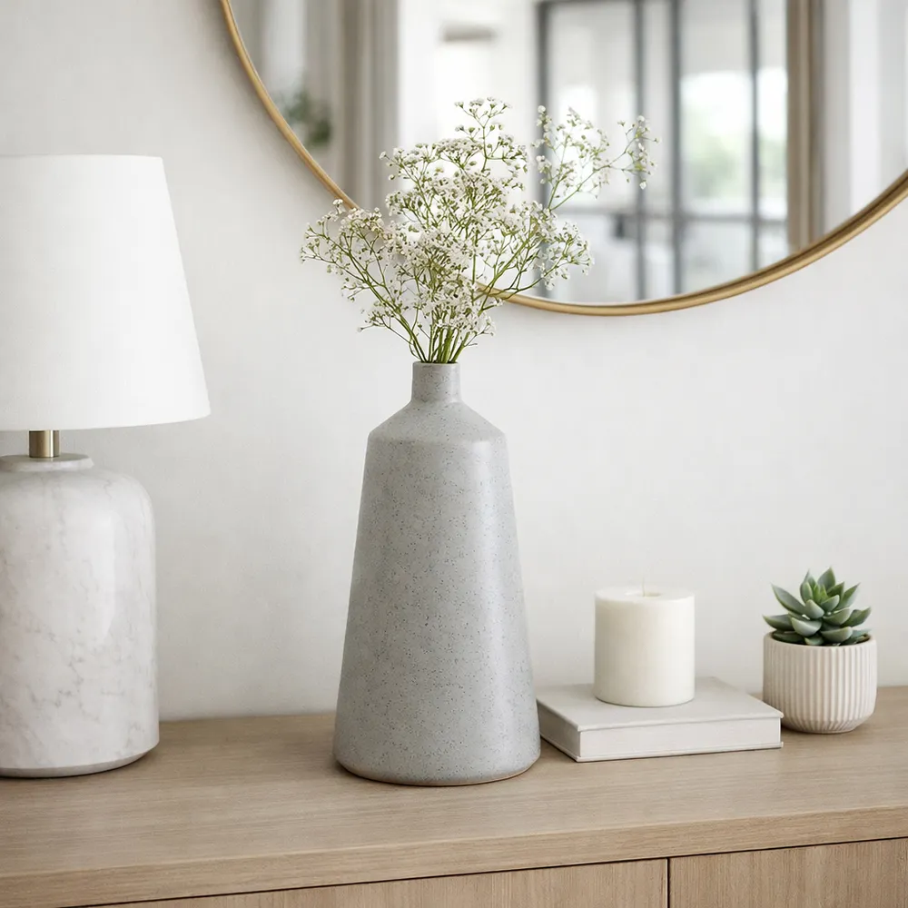DENVER BLUE VASE 17 (IN)