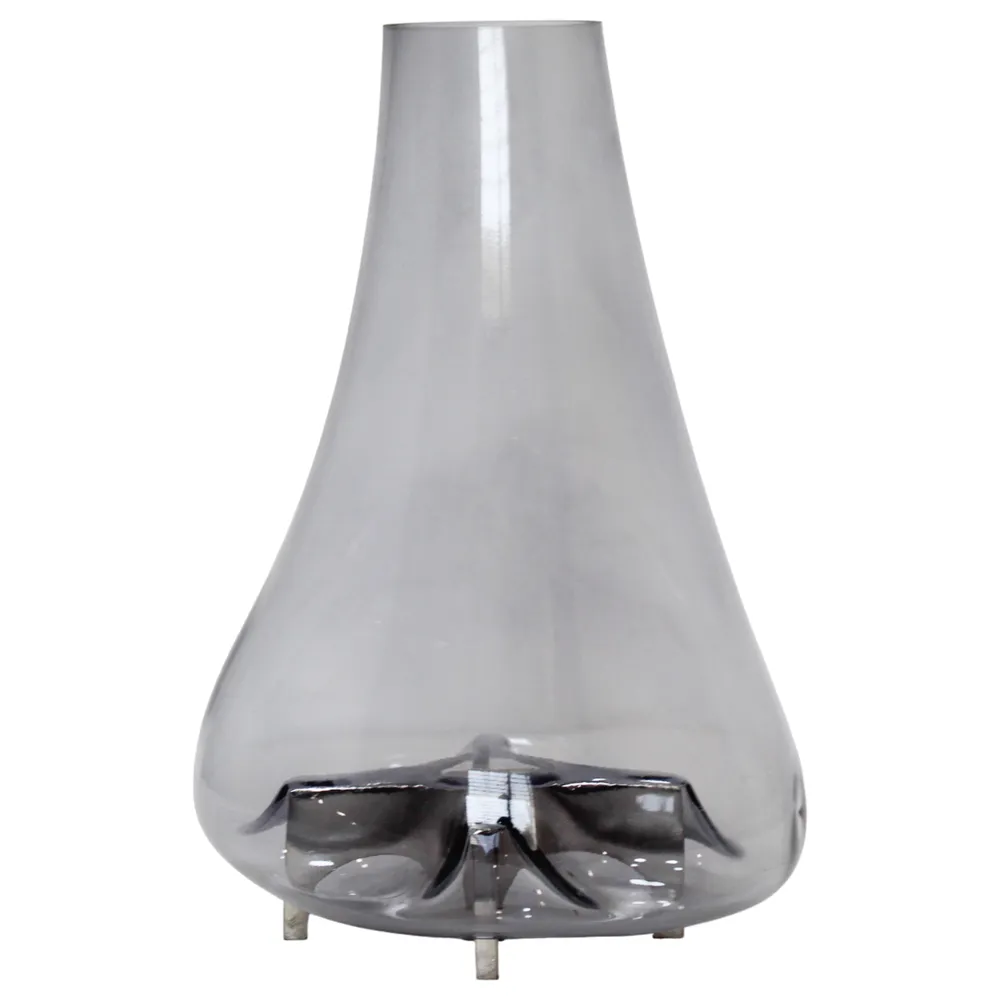 HAYFORDROSE SILVER GLASS VASE 15 (IN)