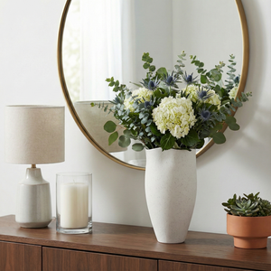 KELSEYLAND WHITE VASE 15 (IN) 2