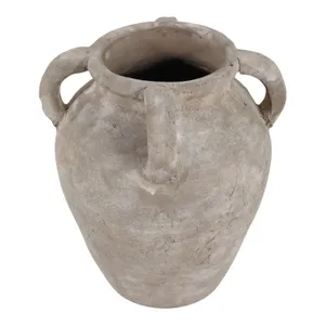 SKYELAKE GRAY VASE 10 (IN) 6