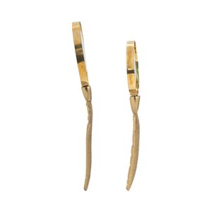 DYLANLAND SET OF 2 GOLD DECOR 1 (IN) 4