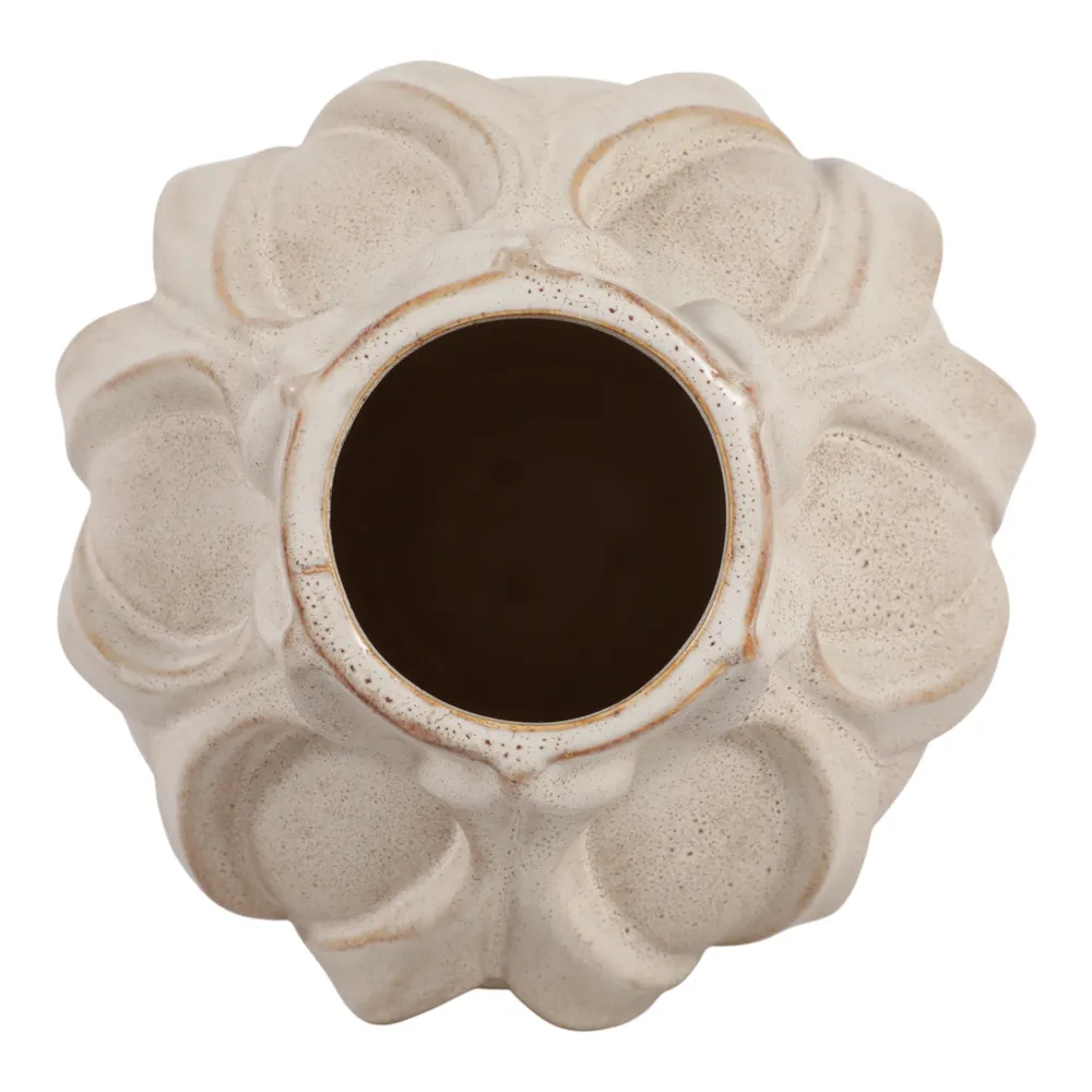 CARLTONOAK IVORY VASE 15 (IN)