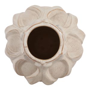 CARLTONOAK IVORY VASE 15 (IN) 9