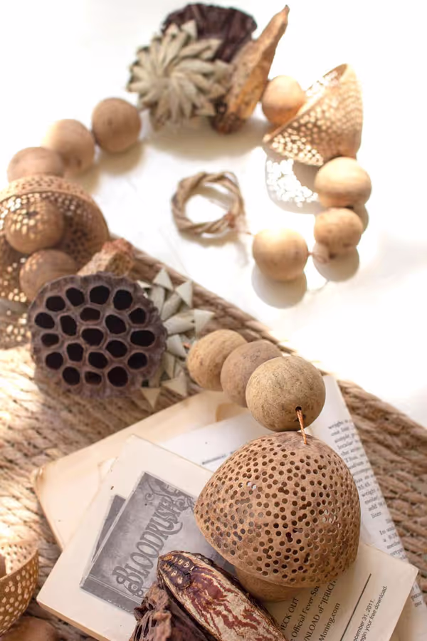Dried Mixed Botanical Garland