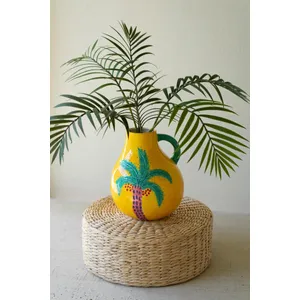 Funky Ceramic Palm Tree Vase 1