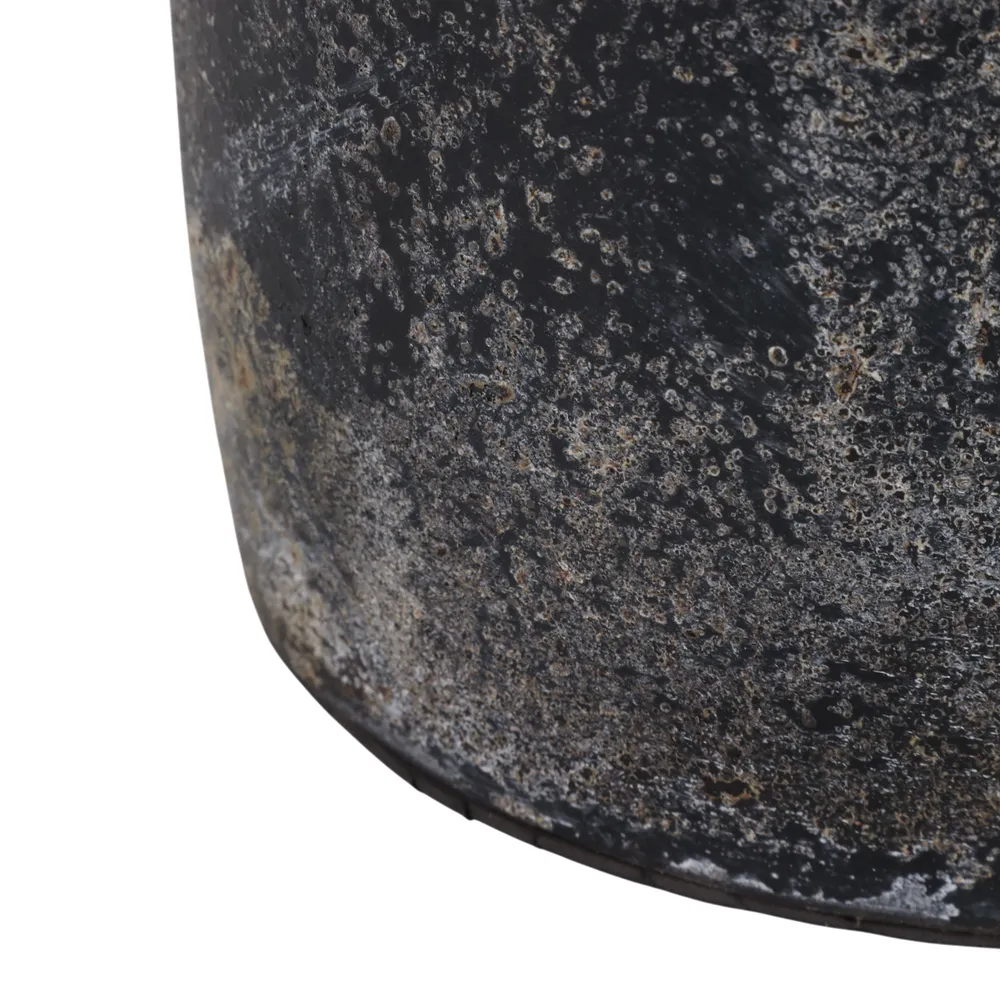 WILSONMOOR BLACK VASE 17 (IN)