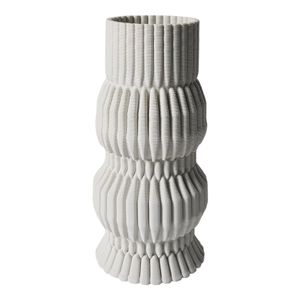 CALTONPORT WHITE VASE 11 (IN) 3