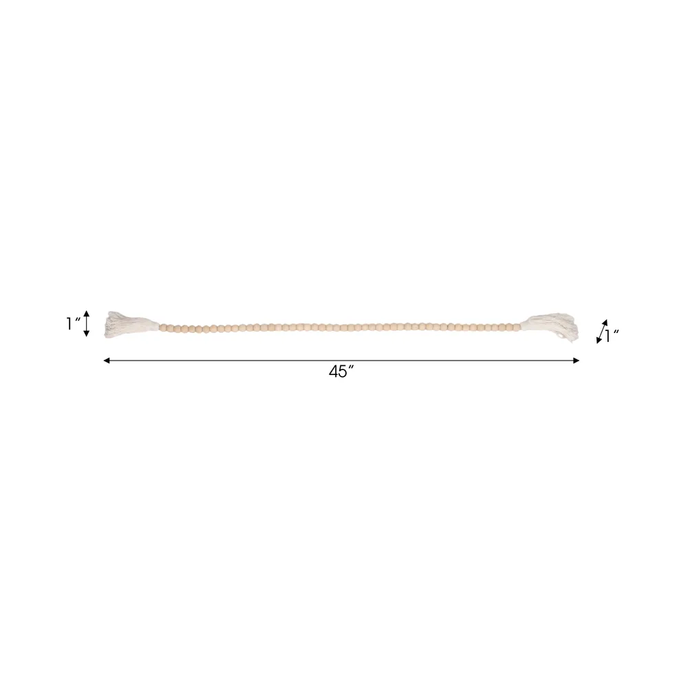 SKYLERWORTH BROWN BEAD 1 (IN)