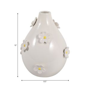KEATONFIELD IVORY VASE 10 (IN) 9