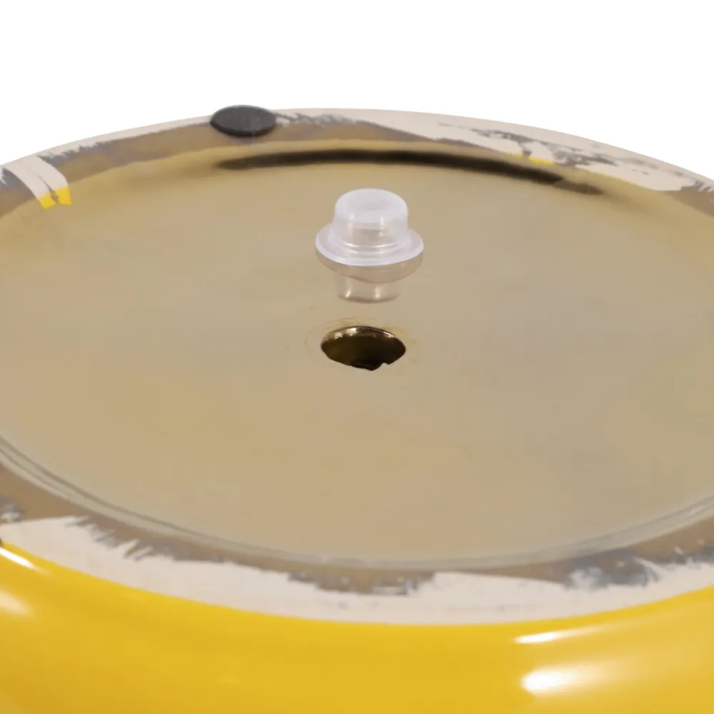 BRIGHTONROSE SET OF 2 YELLOW PLANTER 7 (IN)