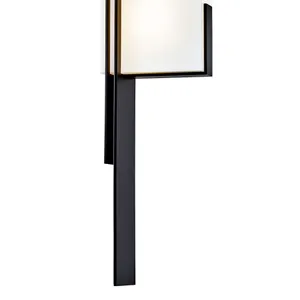 Oak Park 25'' High Integrated LED Outdoor Sconce - Matte Black 4