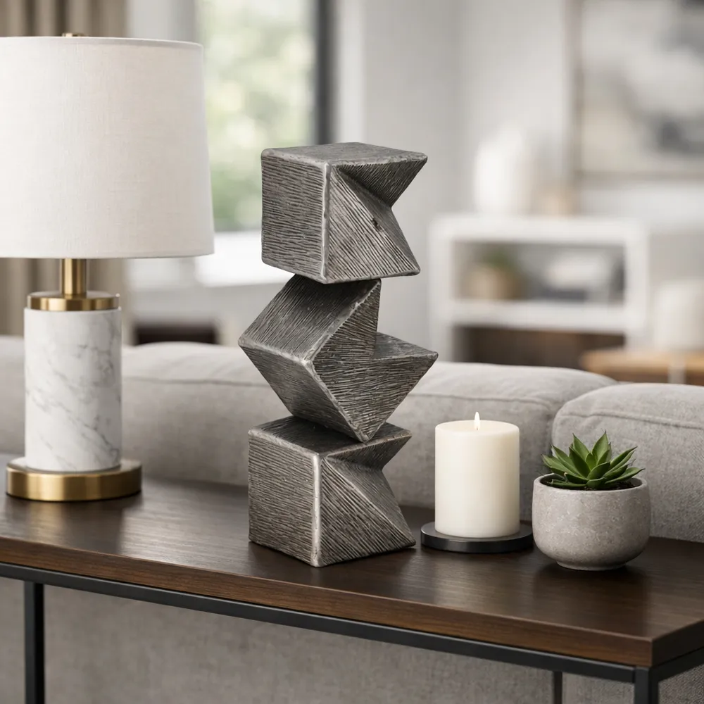 RUSHFIELD SILVER DECOR 18 (IN)