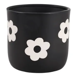 BELDENTON BLACK PLANTER 6 (IN) 1