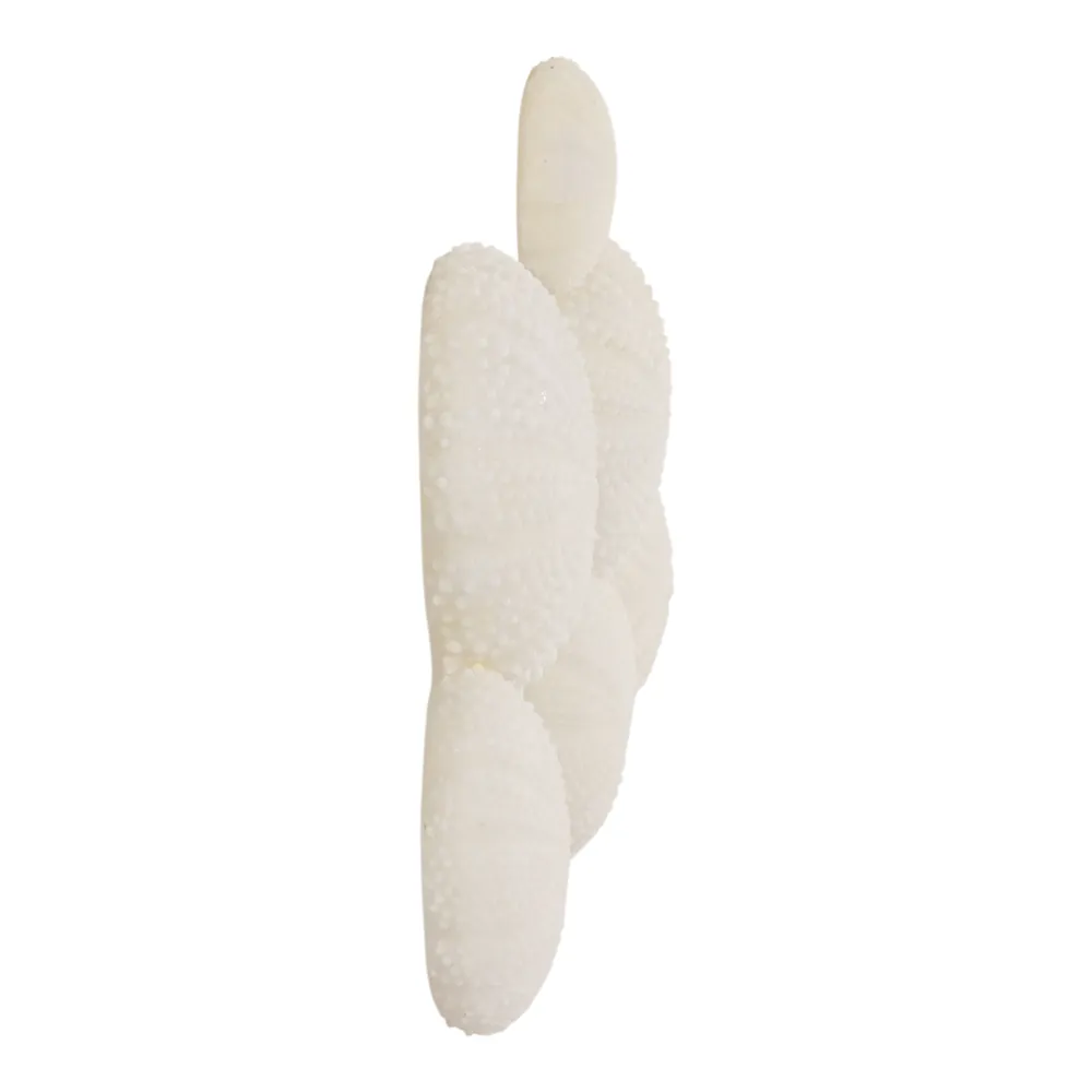 TODDMILL SET OF 3 WHITE WALL SCULPTURES 13 (IN)