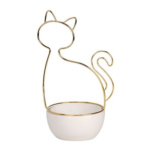 COVETON WHITE TRINKET TRAY 10 (IN) 5