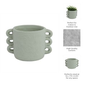 ARLOWHAVEN GREEN PLANTER 7 (IN) 9