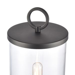 Hopkins 20.75'' High 1-Light Outdoor Post Light - Charcoal Black 4