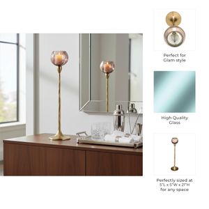 REEDLEY GOLD GLASS 21 (IN) 6