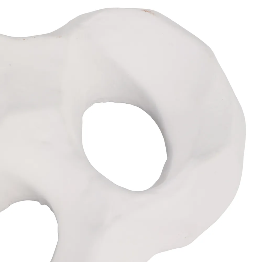 FALLONLEY SET OF 3 WHITE WALL SCULPTURES 14 (IN)