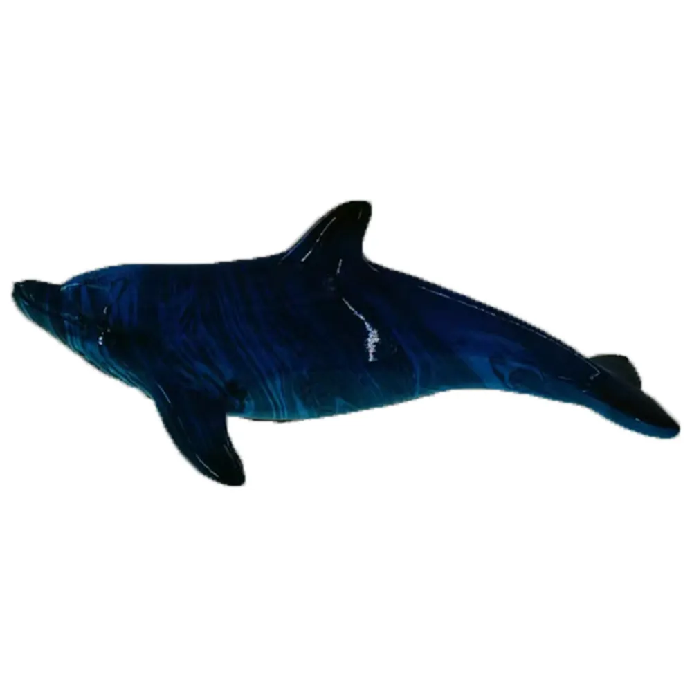 7-1/4" BRIGHT BLUE DOLPHIN