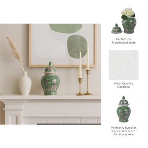 ELDREDPORT GREEN CHINOISERIE 11 (IN) 10