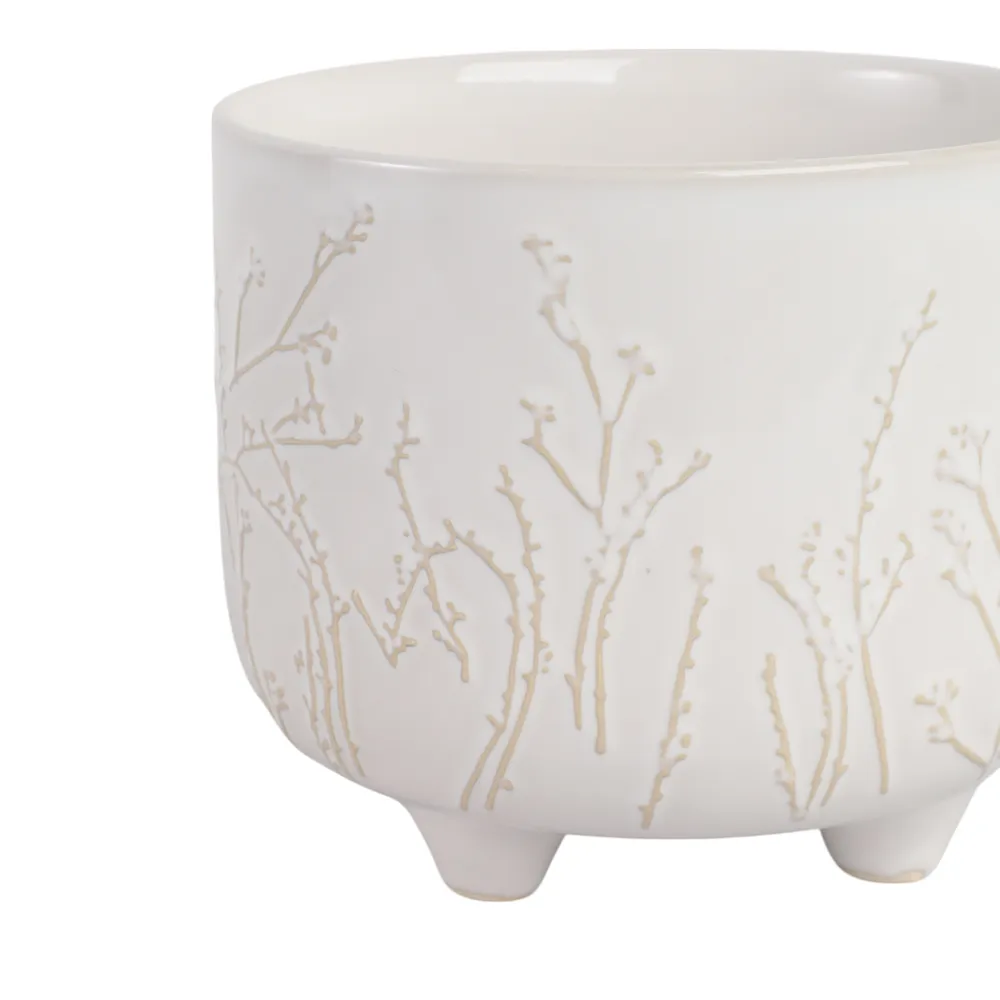 WRENHAM IVORY PLANTER 5 (IN)