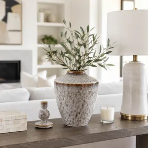 LINTONLAKE WHITE VASE 18 (IN) 2