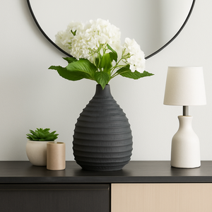 DAXTONCREST BLACK VASE 15 (IN) 2