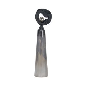 BRAESIDE SILVER GLASS VASE 42 (IN) 5