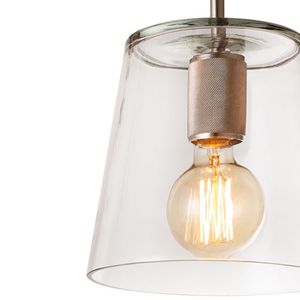 Netta 8'' Wide 1-Light Mini Pendant - Satin Nickel 3