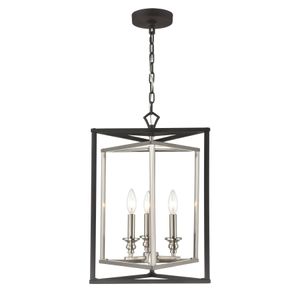 Salinger 16'' Wide 3-Light Pendant - Charcoal 1