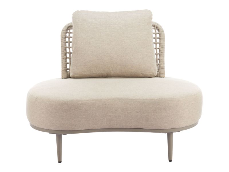 Ruhe Accent Chair Beige 4