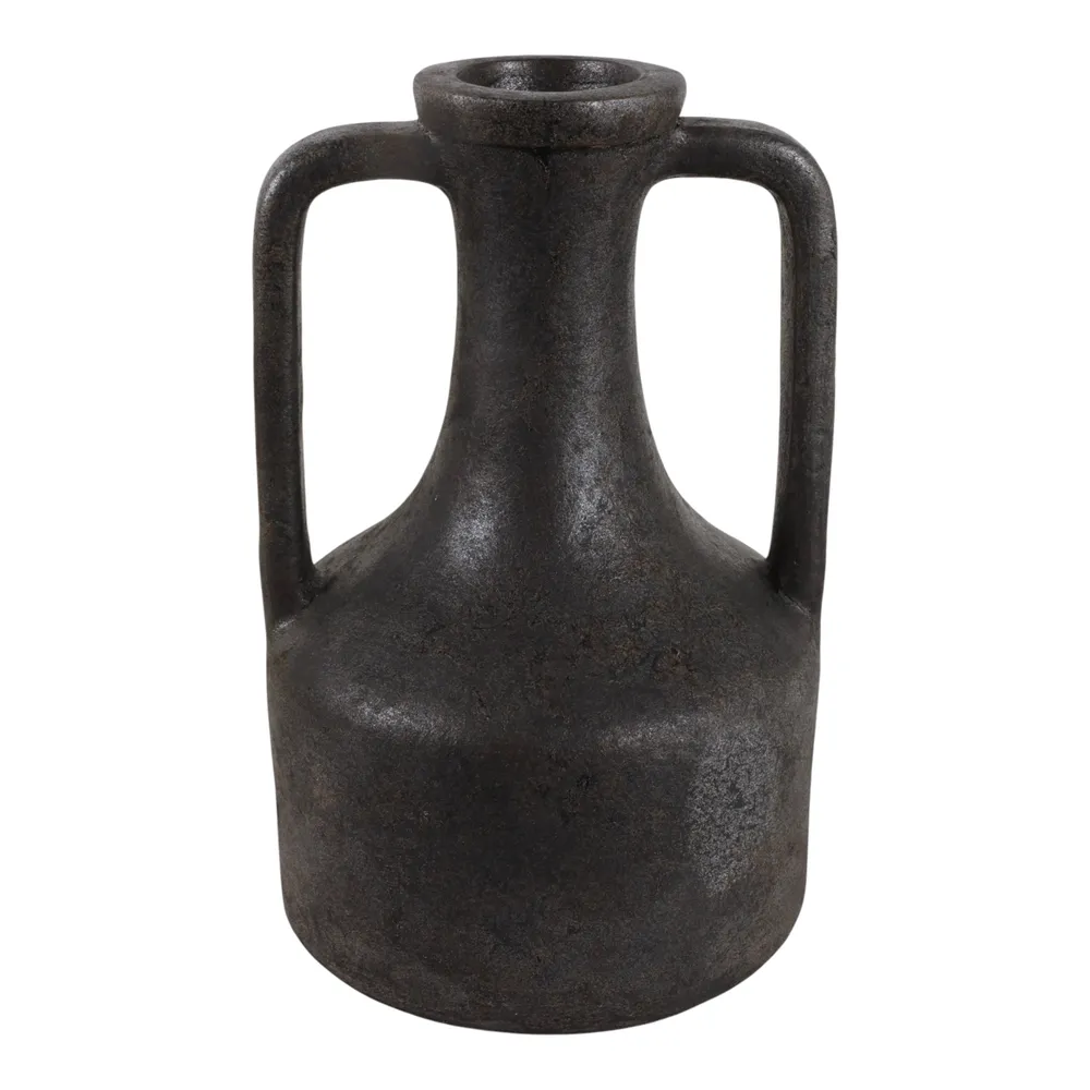 SHAYWICK BLACK VASE 16 (IN)