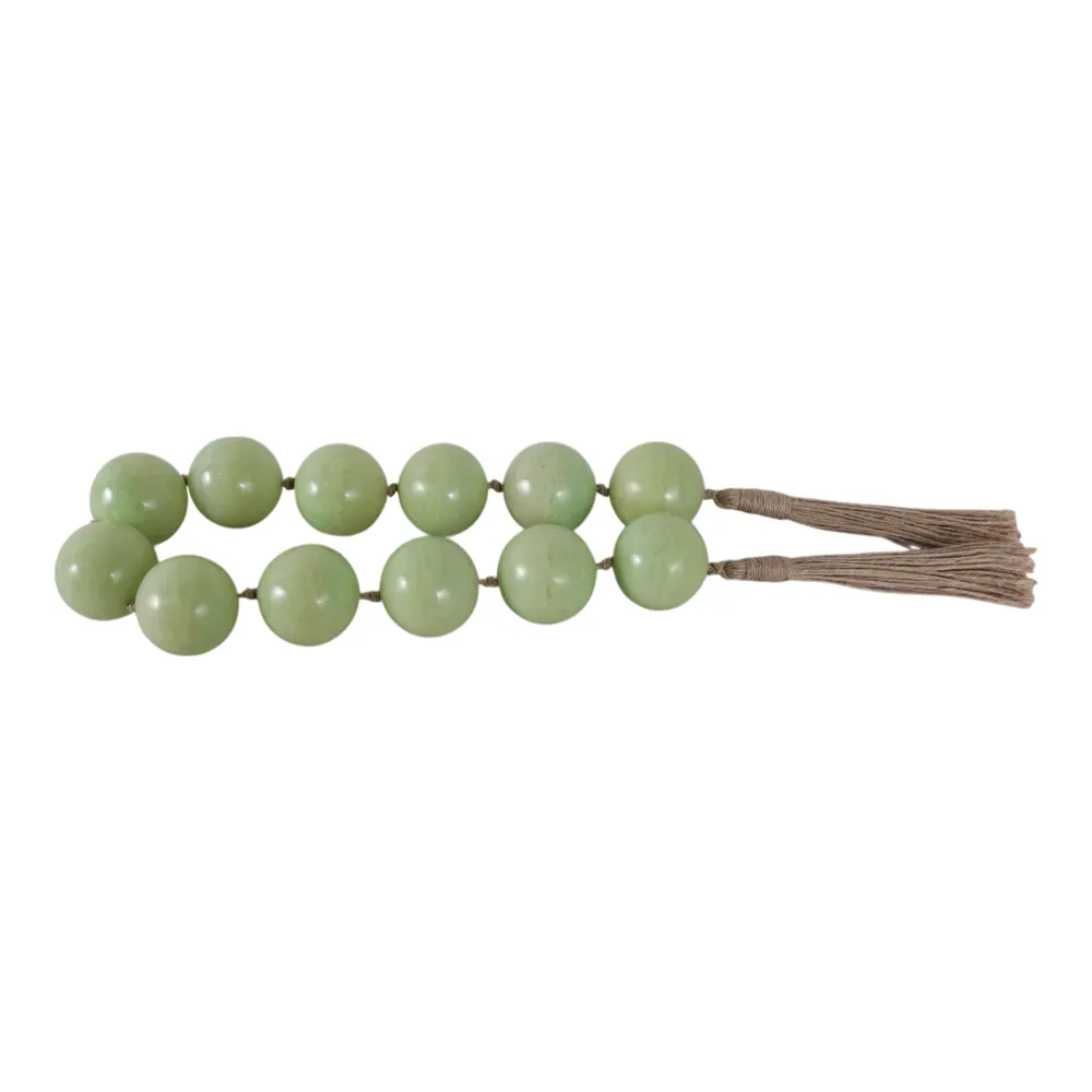 PALMERHAVEN GREEN BEAD 2 (IN)