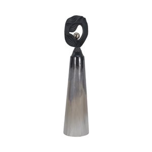 BRAESIDE SILVER GLASS VASE 36 (IN) 3