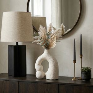 EMMONSHAM WHITE VASE 10 (IN) 12