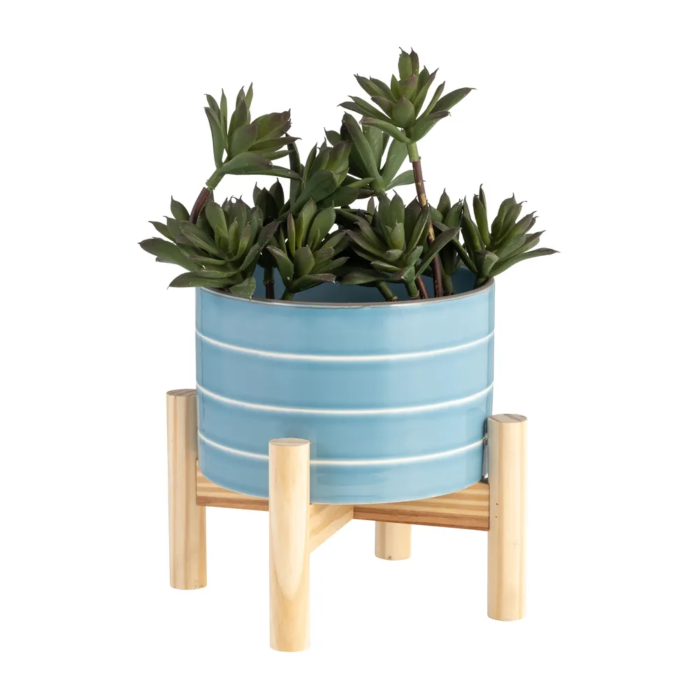 ALDERRUN BLUE PLANTER 6 (IN)