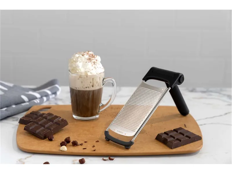 CUISIPRO Folding Grater - Fine, SGT, 9x12.5x0.25/22.9x31.8x0.6cm 5