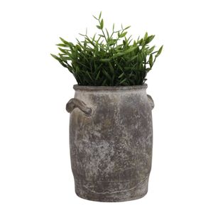 FRAZERCROSS BROWN VASE 8 (IN) 3