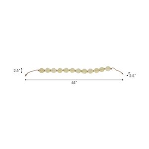 HARLAN GREEN BEAD 3 (IN) 8