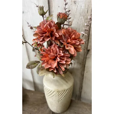 Orange Mum Spray
