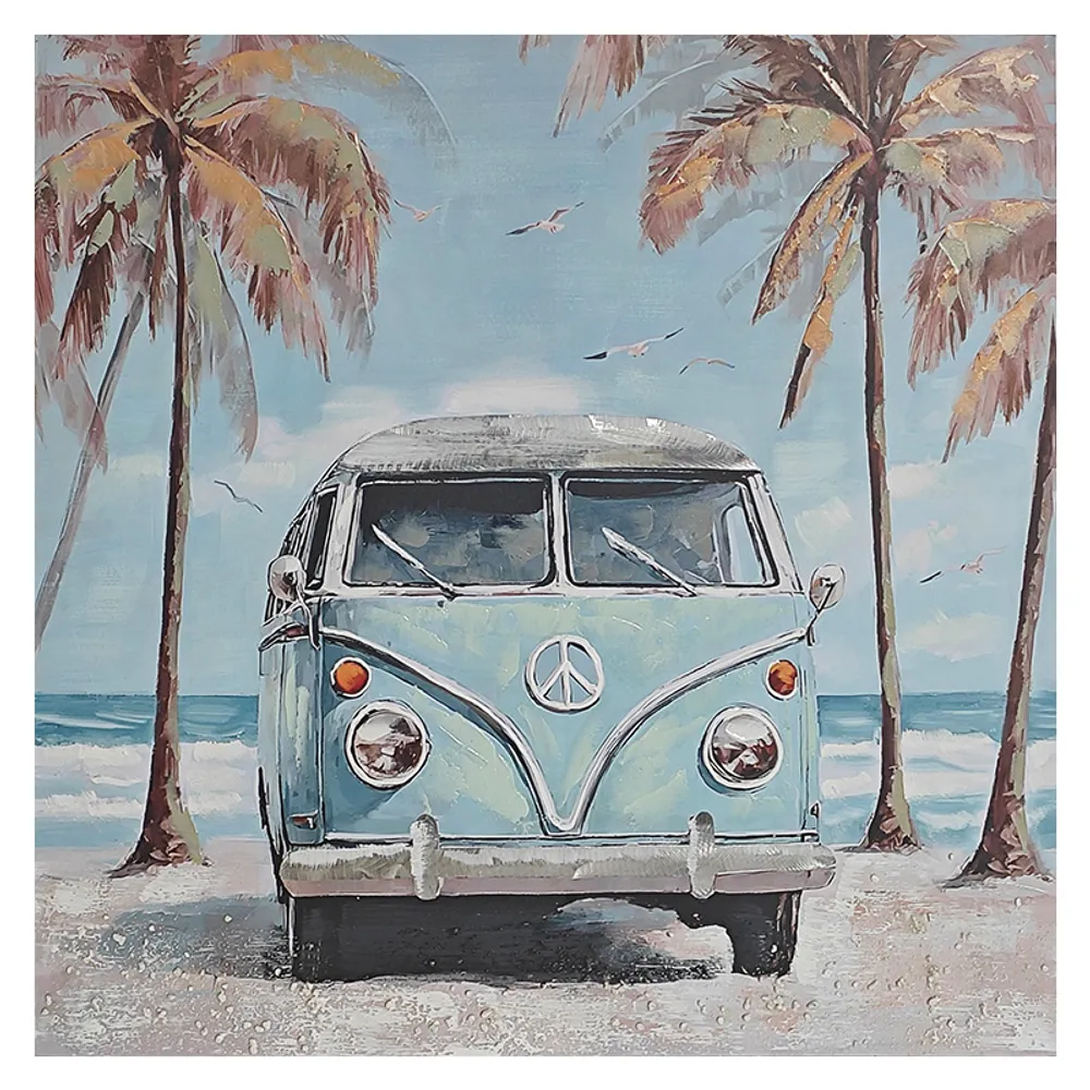 31-1/2" BEACH VAN ON BEACH