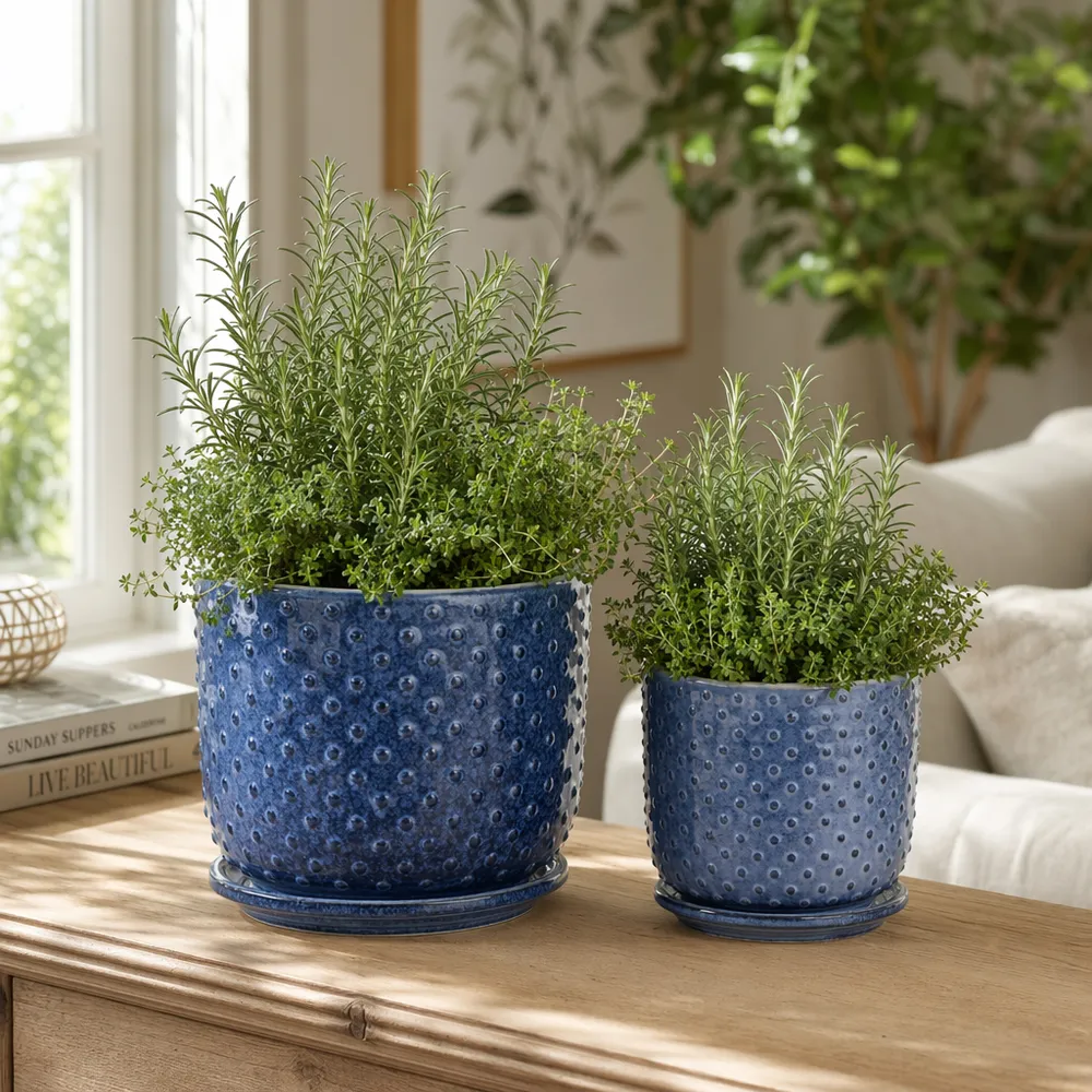 FIONAOAK SET OF 2 PLANTER 7 (IN)