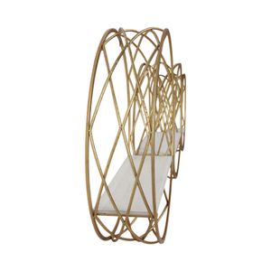 HAMPTONMORE SET OF 3 WHITE WALL SHELF 6 (IN) 4