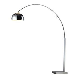 Penbrook 70'' High 1-Light Floor Lamp - Polished Nickel 7