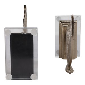 ARLOWCREST SET OF 2 GOLD DECOR 9 (IN) 6