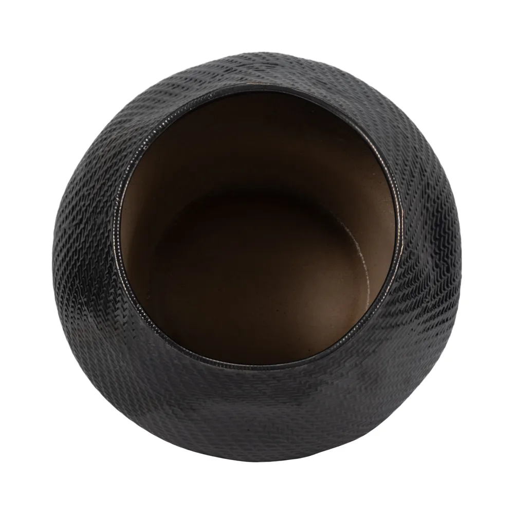 SHAWRUN BLACK VASE 16 (IN)