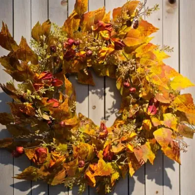 Maple Meadow Wreath
