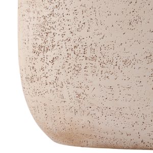S/2 18/22" OBLONG CEMENT TEXTURE RESIN PLANTERS 5