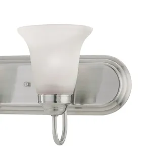 Whitmore 24'' Wide 3-Light Vanity Light - Satin Pewter 4